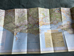 OS Ordnance Survey Sheet Map Touring Map & Guide Wessex 1990 One Inch / 2.5Miles