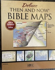 Rose Publishing Then and Now Bible Maps Atlas Spiral-bound New & Expanded Ed