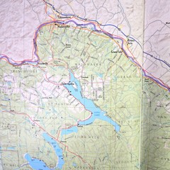 The Maine Atlas and Gazetteer Ser.: Maine by DeLorme 2011, Contour/Road Map