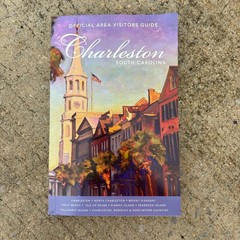 Official Area Visitors Guide Book + Map Charleston SC USA