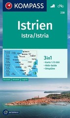 KOMPASS-Karten GmbH Istria + Aktiv Guide (Map) (UK IMPORT)