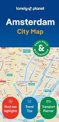 Lonely Planet Amsterdam City Map by Lonely Planet – 9781787015203