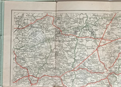 5 x assorted Dorset Ordnance Survey Geographia maps Dorchester & Bournemouth