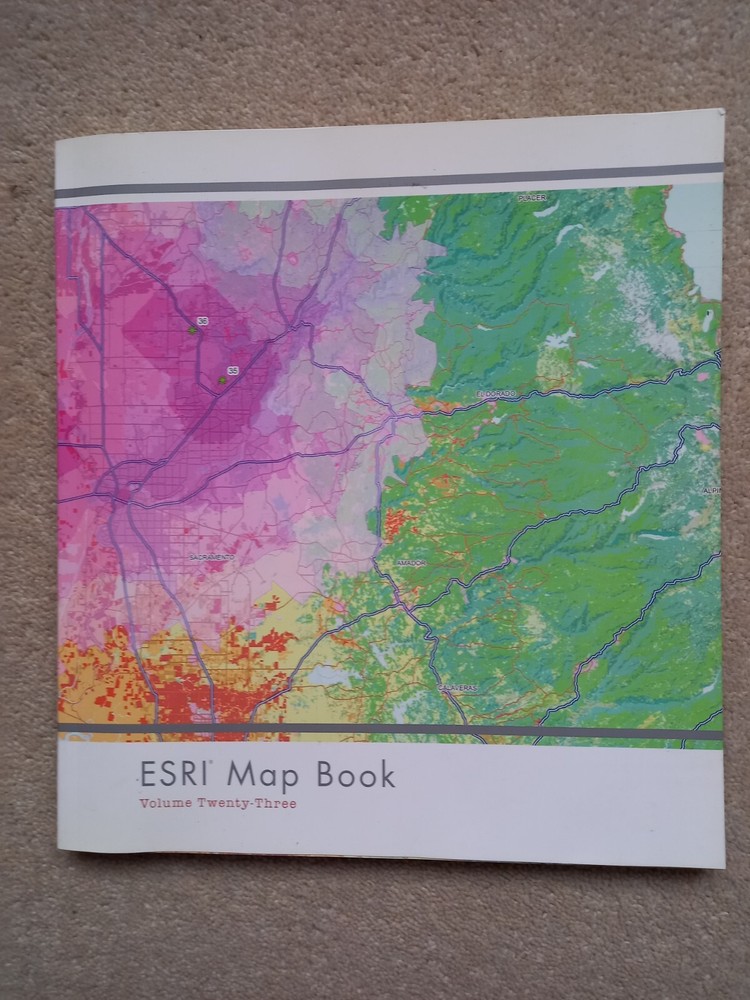Esri Map Book Volume 23 Excellent Condition