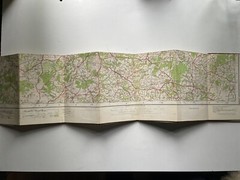 Ordnance Survey Map of Maidstone and Tunbridge Wells. Popular Edition. One Inch.