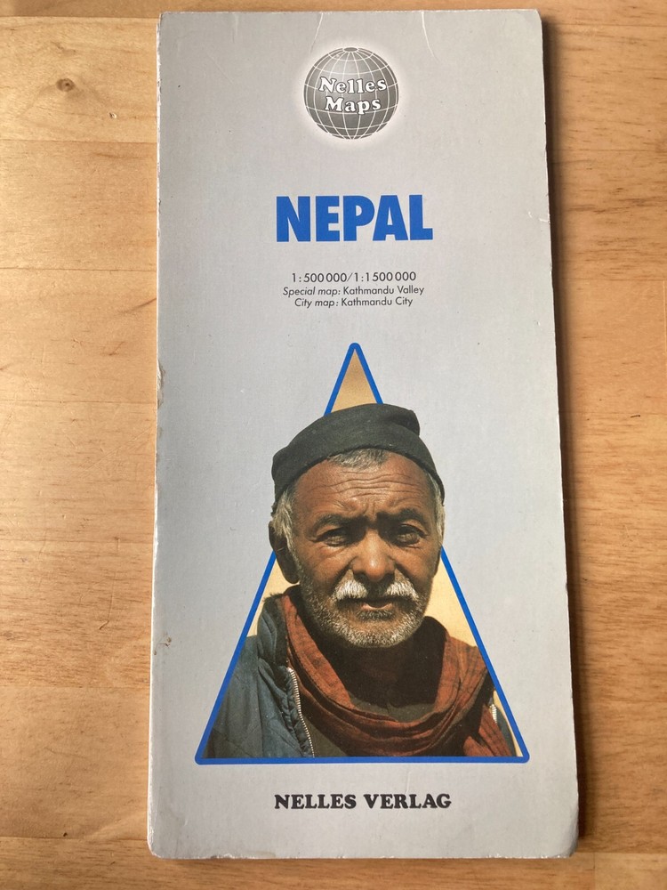 Nelles Map, Nepal: Scale – 1: 1,500,000.