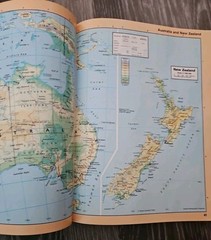 The St Michael Oxford Atlas 1982 Paperback Map Book
