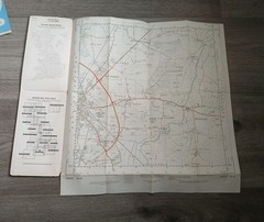 Vintage Ordnance Survey Maps SK83 SK84 SK85 SK86 SK94 2.5 Inch East Midlands Lot