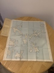 Ordnance Survey One Inch Map 5 Seventh Series Orkney Islands North 1958