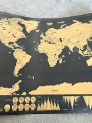 Scratch Map Deluxe Edition