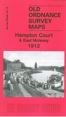 Hampton Court & East Molesey 1912 Surrey Sheet 12.03 by Alan Godfrey