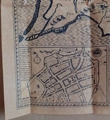 Old Map of Isle of Wight 1610, No.371a • Authentic Replica Map • Porter Prints.