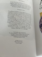 Unread But Stored Satellite Atlas Of The World Colour Library Direct Text Book