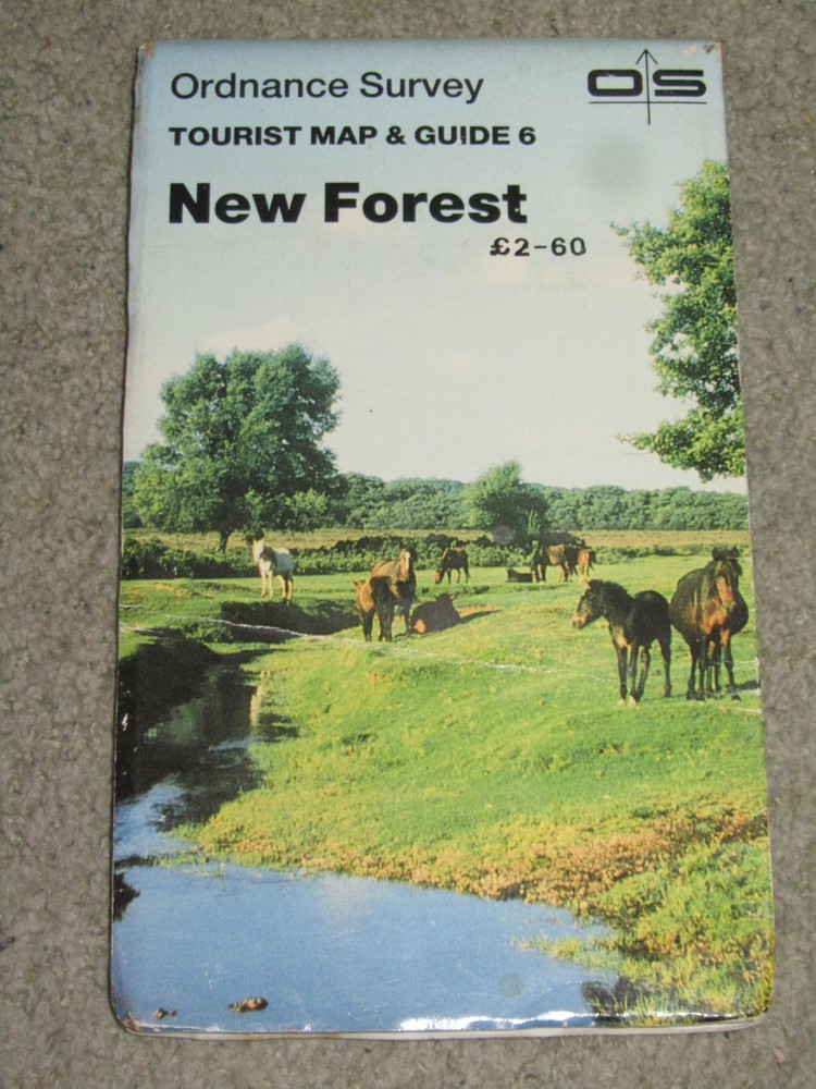 OS Ordnance Survey 1″ Touring Map & Guide – 1980s various editions – good cond.