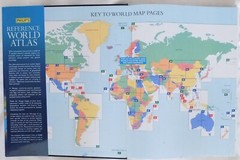 Philip’s Reference World Atlas, Excellent Condition, Collectable Philip’s Maps