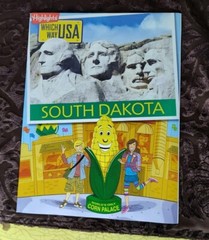 Highlights Which Way USA? South Dakota Puzzle Book With Map