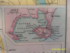 Antique Map. EGYPT and the NILE VALLEY. Bartholomew. c1909. VG.