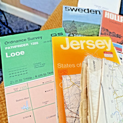 Vintage Ordnance Survey Shell Michelin BP AA British Road Travel Maps Bundle x33