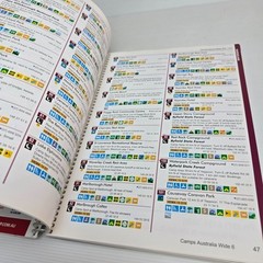 Camps Australia Wide 6 Sixth Edition (Spiral Bound) Over 3700 Listings