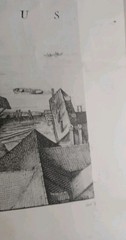 Very Rare Long view London bankside 1647 pub. no.112 Sheet 4 1970☆25×19needsfix☆