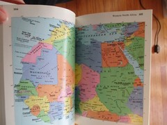 Burlington Air Express Traveler’s World Atlas VTG 1996 256 pages Executive Ed
