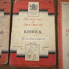 8 Very Rare Vintage Ordnance Survey Contoured Road Map #Maps Knowledge-4