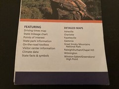North Carolina by Rand McNally (State Map, Foldout Map Booklet, 2008)