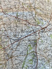 EXETER Ordnance Survey Sixth Series One inch 1946 Sheet 176 Sidmouth Chudleigh