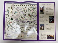 Ali’i Kula Lavender Maui Fold Out Walking Tour Guide