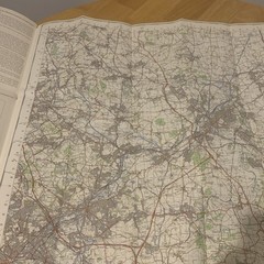 Ordnance Survey One Inch Map Sheet 103 Doncaster 1968 OS Vintage Map