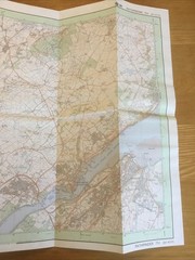 1991 Ordnance Survey Pathfinder Map 751 SH 47/57 Bangor And Llangefni