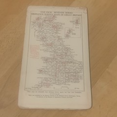 Ordnance Survey One Inch Map 1 Seventh Series Shetland Islands South Mainland OS