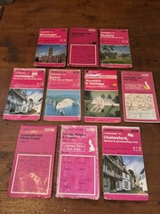 10 x Ordnance Survey Landranger Maps England Various Areas Bundle Job Lot