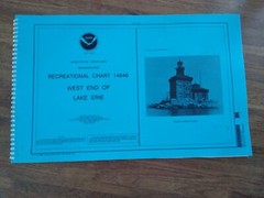 2003 NOAA Recreational Navigation Chart Book WEST END OF LAKE ERIE #14846