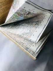 Map Lancaster and Kendal Ordnance Survey Vintage ra
