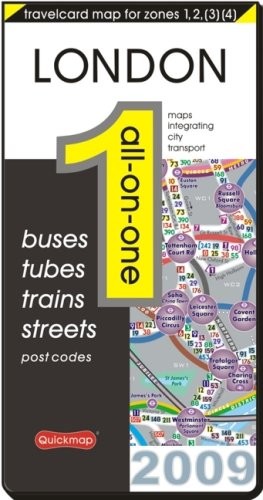 London all-on-one by Quickmap Sheet map, folded Book The Fast Free Shipping