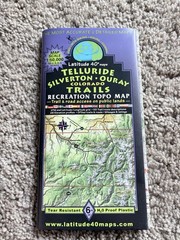 Latitude 40° Recreation Topo Maps CO/UT – Tear Resistant