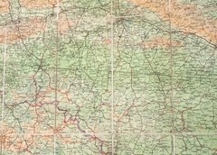 Bartholomews Half Inch Contoured Map Sheet 10 Kent 1947 Cartography