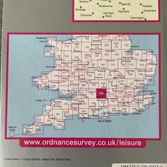 Newbury and Wantage, Hungerford and Didcot by Ordnance Survey Sheet Map 174