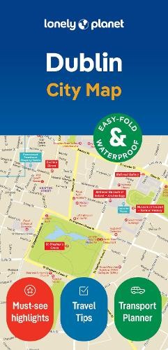 Lonely Planet Dublin City Map (Map) Compact City Planning Maps
