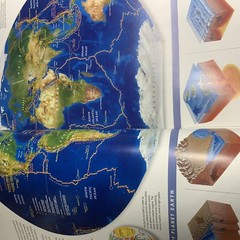 National Geographic Atlas of the World Seventh Edition Hard Cover Lg 18.5” X 12”
