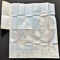 Ordnance Survey One Inch Map – North Skye – Sheet 24 – 1972