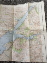 1963 Ordnance Survey One Inch Map 46 Loch Linnhe (incl Creagan, Corran, Glenure)