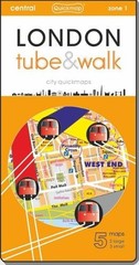 Quickmap London tube & walk (Map) City Quickmaps