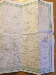 1990 Ordnance Survey Pathfinder Map 1220 ST 84/94 Warminster (incl Horningsham )
