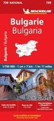 Bulgaria – Michelin National Map 739 by Michelin (Sheet map, folded)