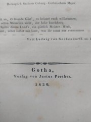 ANTIQ MAPS Panorama vom Inselsberg 1839 (Maps + description brochure)