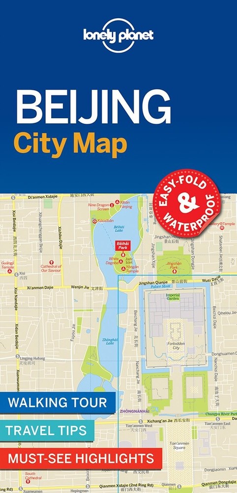 Lonely Planet Beijing City Map Durable, Waterproof, EasyFold Planning Map wit…
