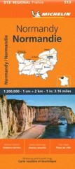 Normandy – Michelin Regional Map 513 by Michelin (Sheet map, folded)