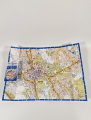 Oxford Mini Map, Geographers A-Z Map Company Plus Postcards Pub Crawl